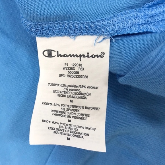 Champion Women's Phys. Ed. Football Tee - Picture 4 of 7